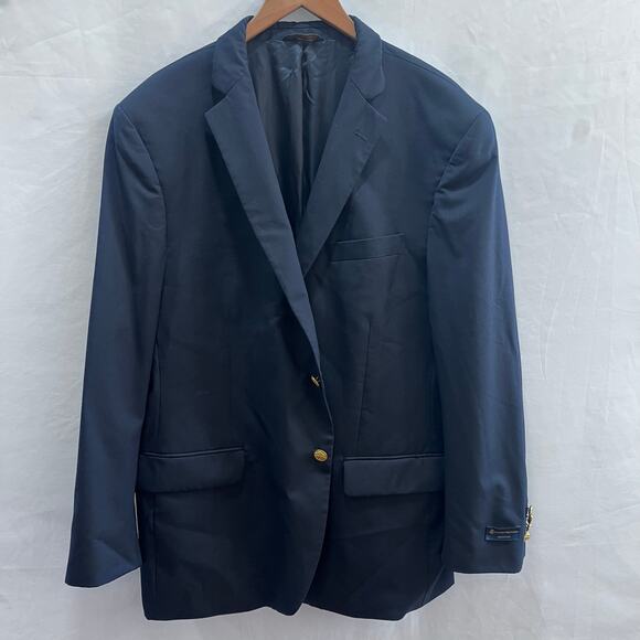 Brooks Brothers Madison Men's Pure Wool Blazer Jacket Size 46R Gold Button NWOT - Picture 3 of 15